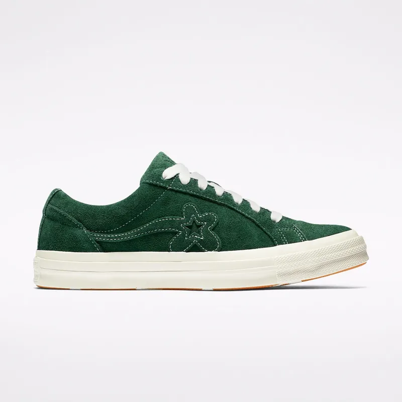 Converse One Star Ox Tyler the Creator Golf Le Fleur Mono (Green) Greener Pastures/White (162130C)