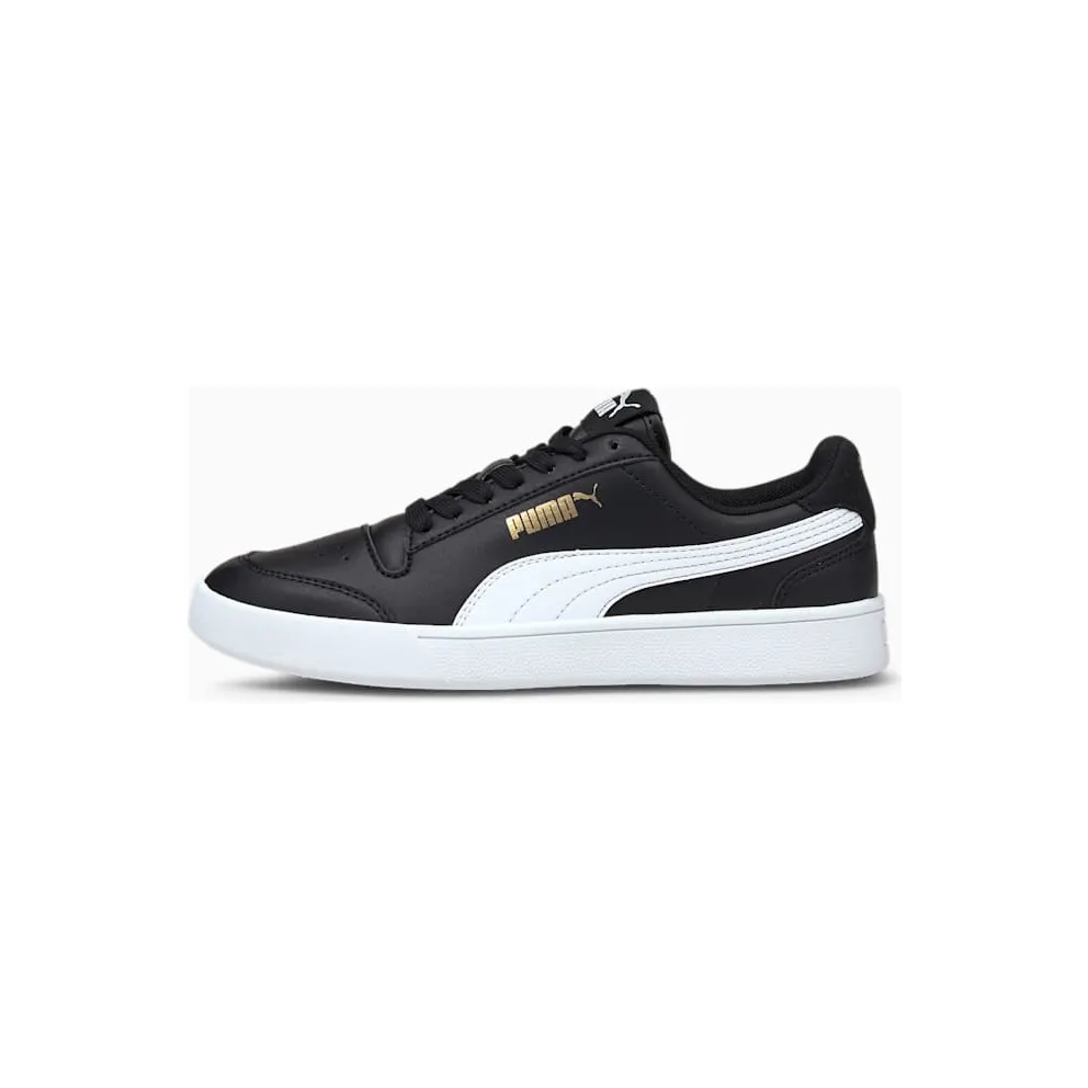 PUMA Shuffle Youth Black/White/Gold (375688-03)