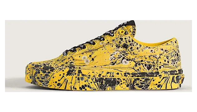 Vans Old Skool 36 S.R. Studio LA. CA. Black Yellow (VN000EEKFAS)