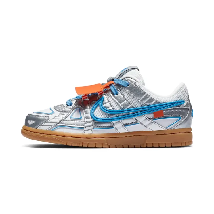 Nike Air Rubber Dunk Off-White University Blue (PS) (2020) (CW7410-100)