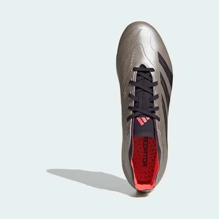 adidas Predator League FG Platinum Metallic Aurora Black Turbo (IF6349)
