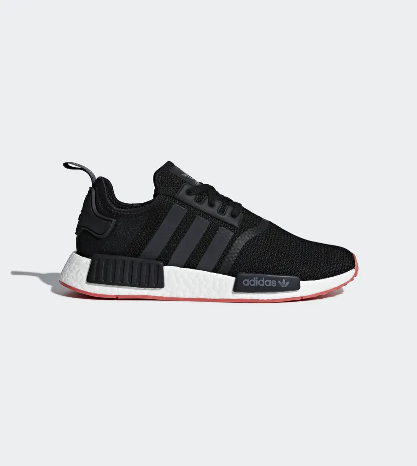 adidas NMD R1 Core Black Trace Scarlet