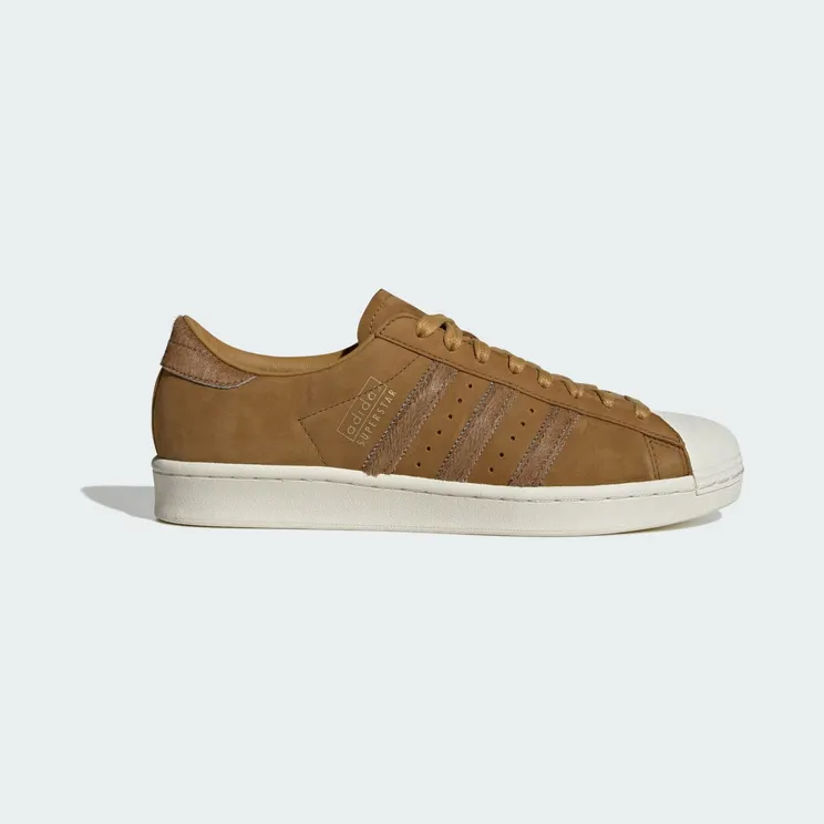 adidas Superstar Vintage Preloved Brown Golden Beige Pony Stripes (JQ3265)