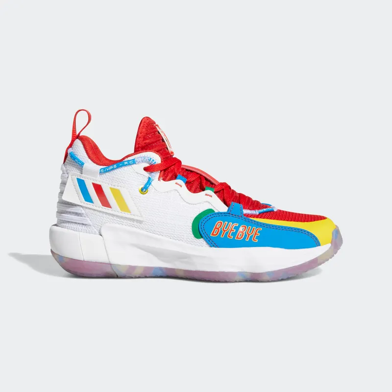 adidas Dame ExtPly 7 x LEGO® Cloud White / Cloud White / Vivid Red (S42806)