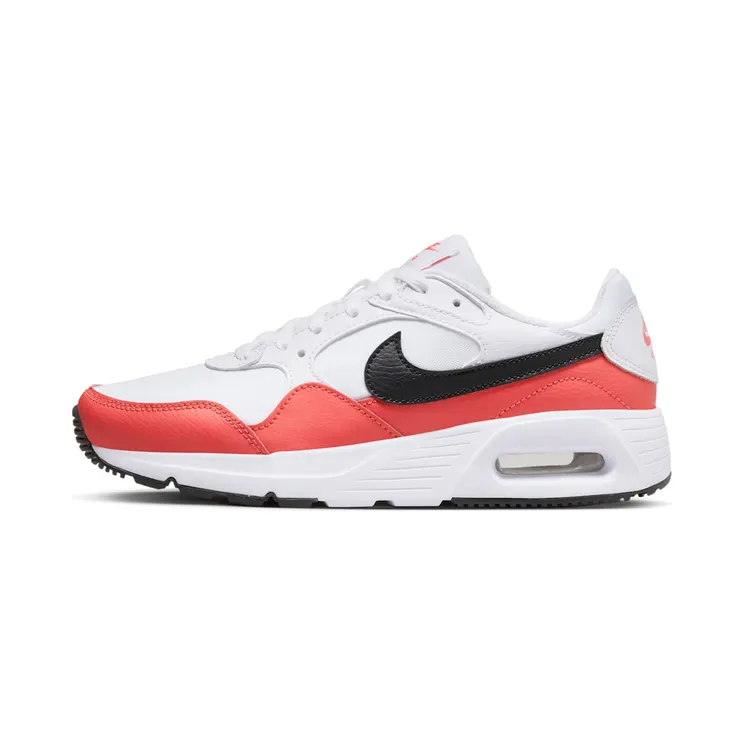 Nike Air Max SC “White / Magic Ember / Black” (CW4554-111)