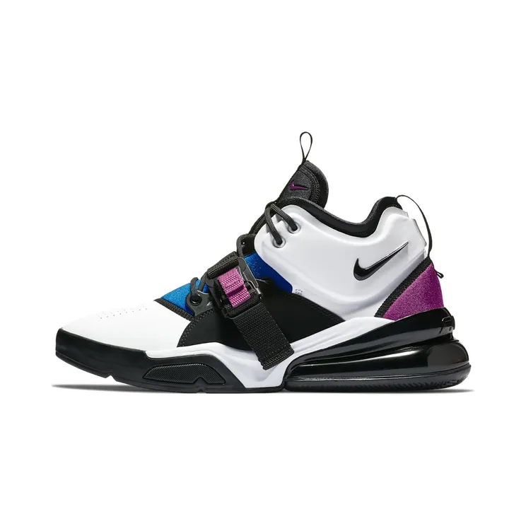 Nike Air Force 270 “White / Lyon Blue / Bold Berry / Black” (AH6772-101)
