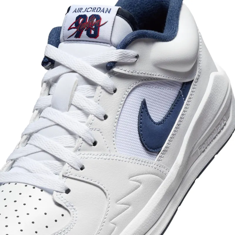 Jordan Stadium 90 White Gym Red Midnight Navy (HJ4406-100)