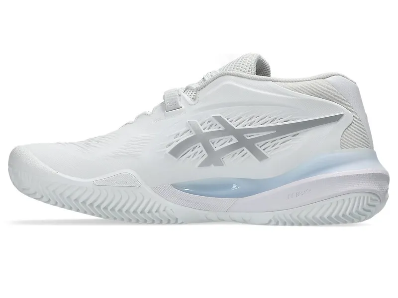ASICS GEL-RESOLUTION X CLAY “White / Pure Silver” (1042A277-100)
