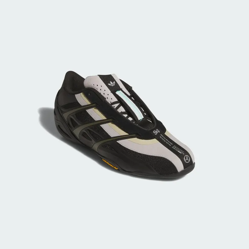 Adidas Bad Bunny x Mercedes – AMG Petronas Formula One Team Adiracer GT Shoes Branch / Sand / Cinder (HQ2570)