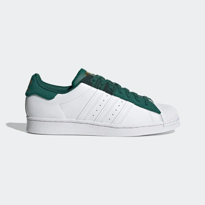 adidas Superstar Collegiate Green / Cloud White / Gold Metallic (H00212)