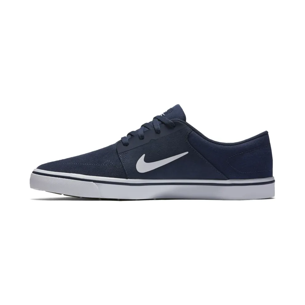 Nike Sb Portmore Mid Navy/White-Gym Light Brown Mid Navy/White-Gym Light Brown (725027-413)