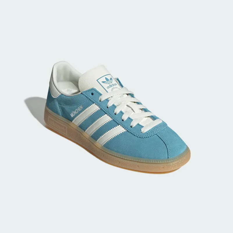 Adidas Muenchen Preloved Blue / Off White / Silver Metallic (JS3991)