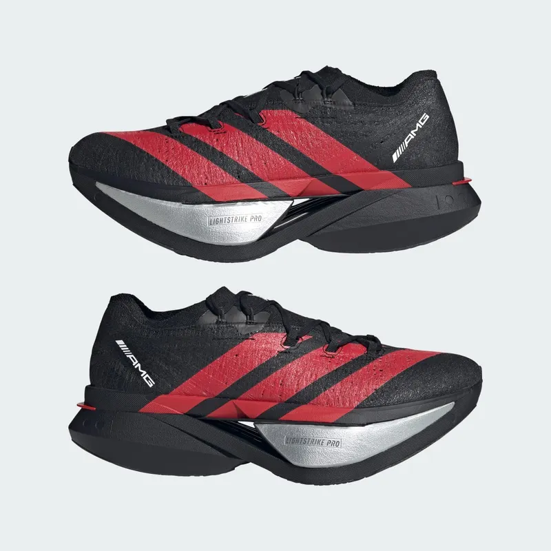 Adidas Adizero Prime X3 Strung AMG Core Black / Lucid Red / Cloud White (KJ6946)