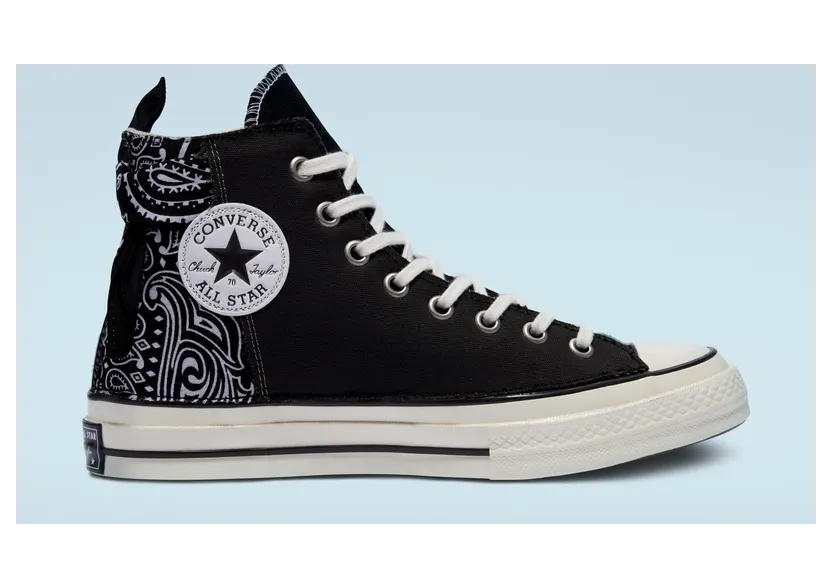 Converse Paisley Patchwork Chuck 70 Black Paisley Patchwork (172906C)