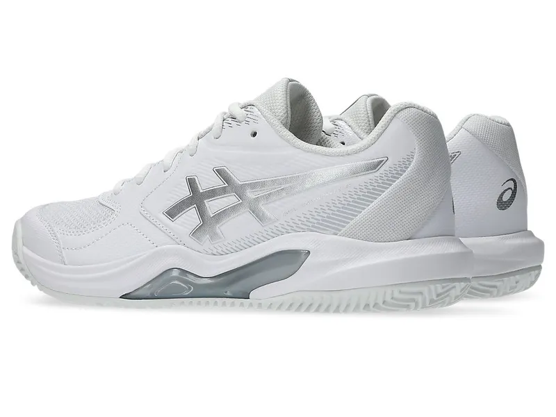 ASICS GEL-DEDICATE 9 CLAY “White / Pure Silver” (1042A314-101)