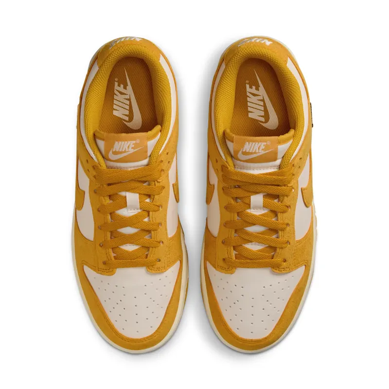 Nike Dunk Low “Dark Sulfur Gold Mini Swoosh” (IB4417-101)