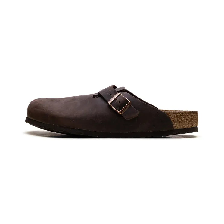 Birkenstock Boston Soft Footbed “Oiled Leather – Habana” (0159711)