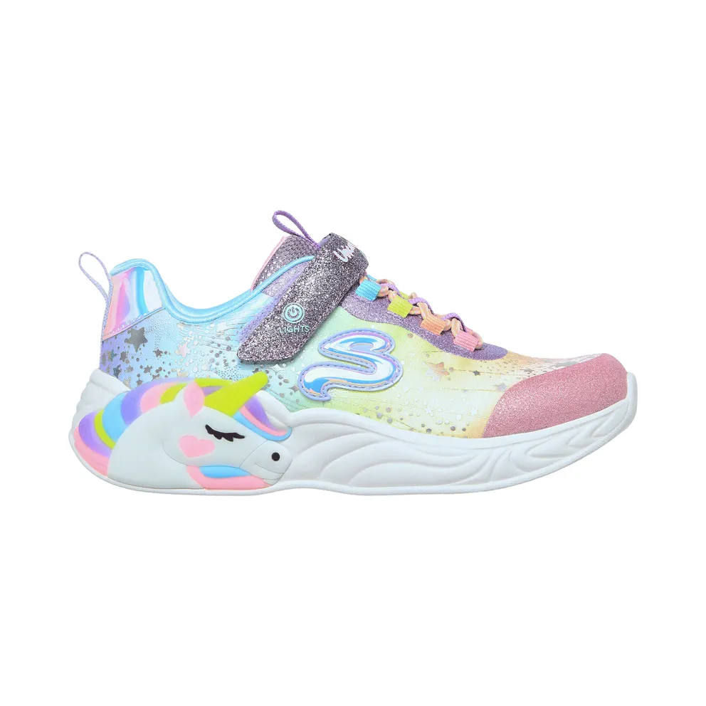 Skechers S-Lights: Unicorn Dreams Sneaker Purper