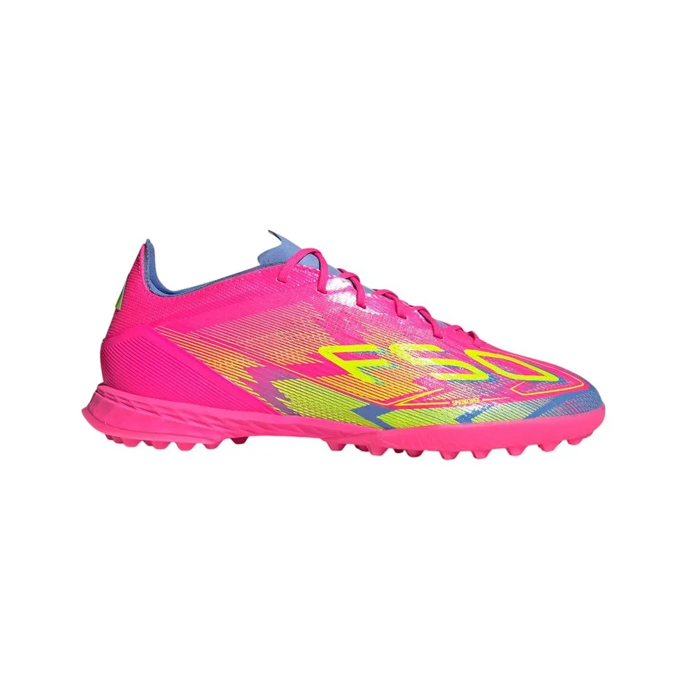 adidas F50 Pro Turf Lucid Pink Lucid Lemon Blue Fusion (JH6416)