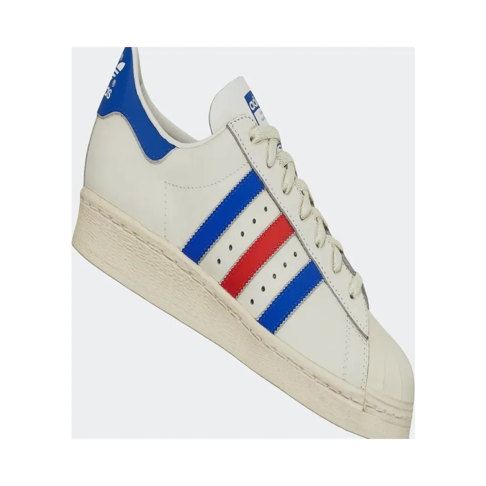 Adidas Superstar 82 Cloud White / Blue Dawn / Red (HQ8876)