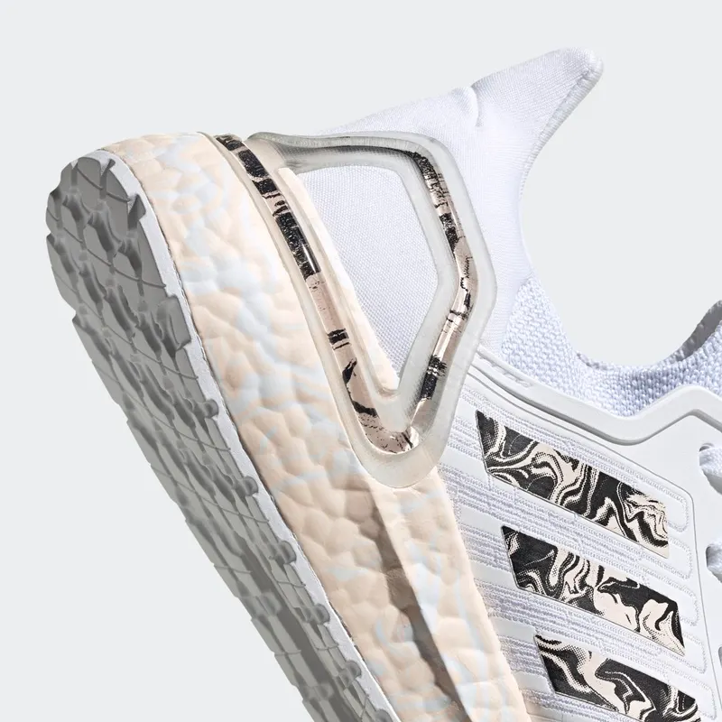 Adidas Ultraboost 20 ‘Glam Pack – White Pink Tint’ Cloud White/Pink Tint/Core Black (FW5721)