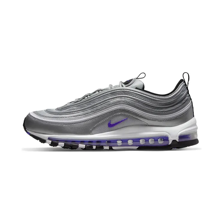 Nike Air Max 97 Purple Bullet “Metallic Silver / Black / White / Persian Violet” (DJ0717-001)