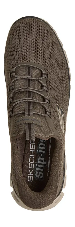 skechers-glide-step 233010_BRNT