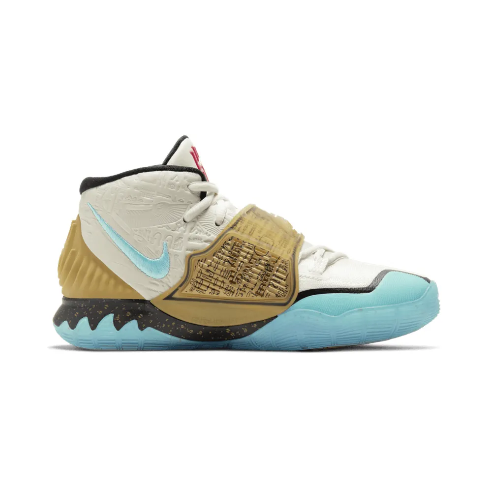 Nike Kyrie 6 Concepts Golden Mummy (GS) Sand/Teal-Metallic Gold (CV5572-149)