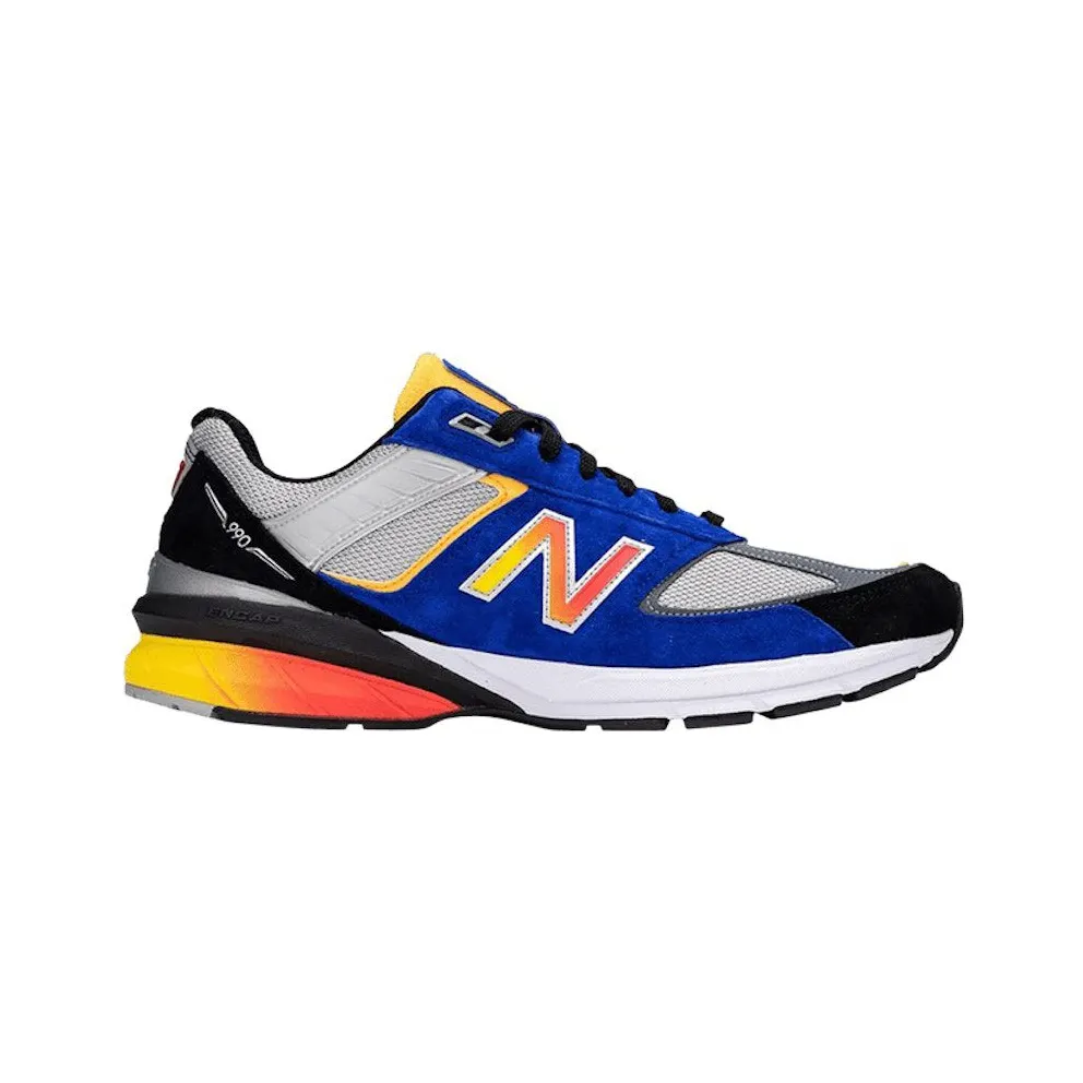 New Balance 990v5 MiUSA DTLR Villa Blue Grey Black (M990AM5)