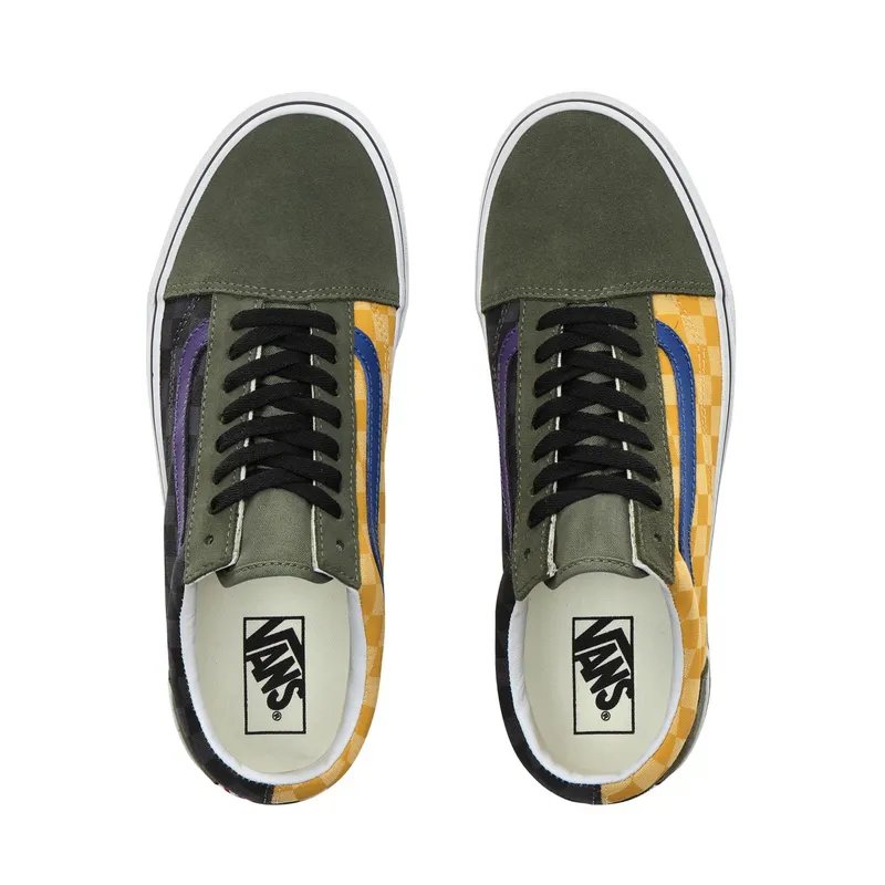 Vans Old Skool OTW Rally Checker/Multi-Deep Lichen Green (VN0A4BV5VZN)
