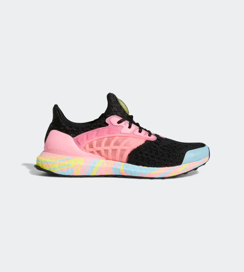 adidas Ultraboost CC_2 DNA Climacool Running Sportswear Lifestyle Core Black / Beam Pink / Beam Yellow (GV8758)