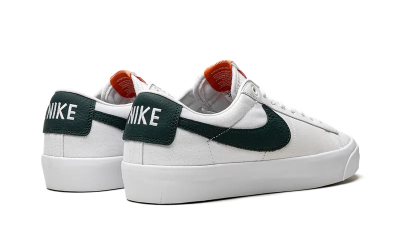 Nike SB Zoom Blazer Low GT “Orange Label – White / Pro Green” (DR9099-100)