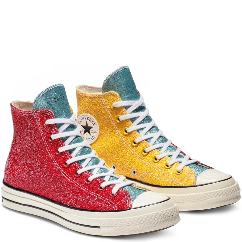 Converse x JW Anderson Chuck Taylor 70s Hi ‘Glitter Pack’ Yellow (2019) (164694C)