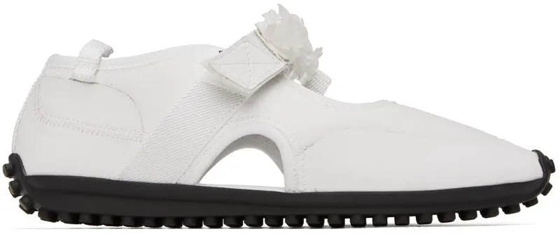 Cecilie Bahnsen White Sara White/Black (2.22SHO33003)