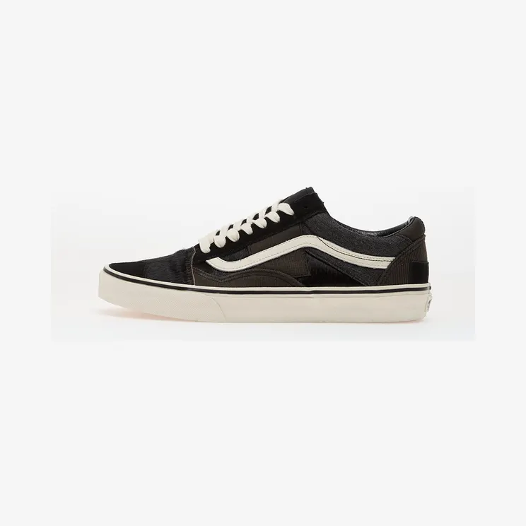 Vans Old Skool “Patchwork Dark Gray / Black” (VN000ECGBFC1)