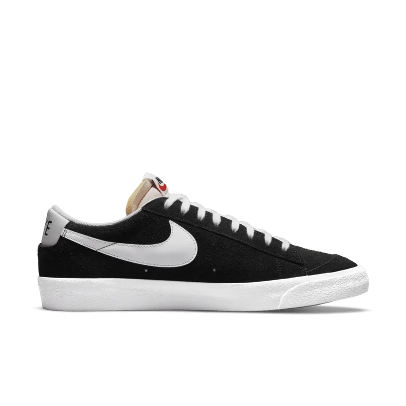 Nike Blazer Low 77 Suede Black White (DA7254-001)