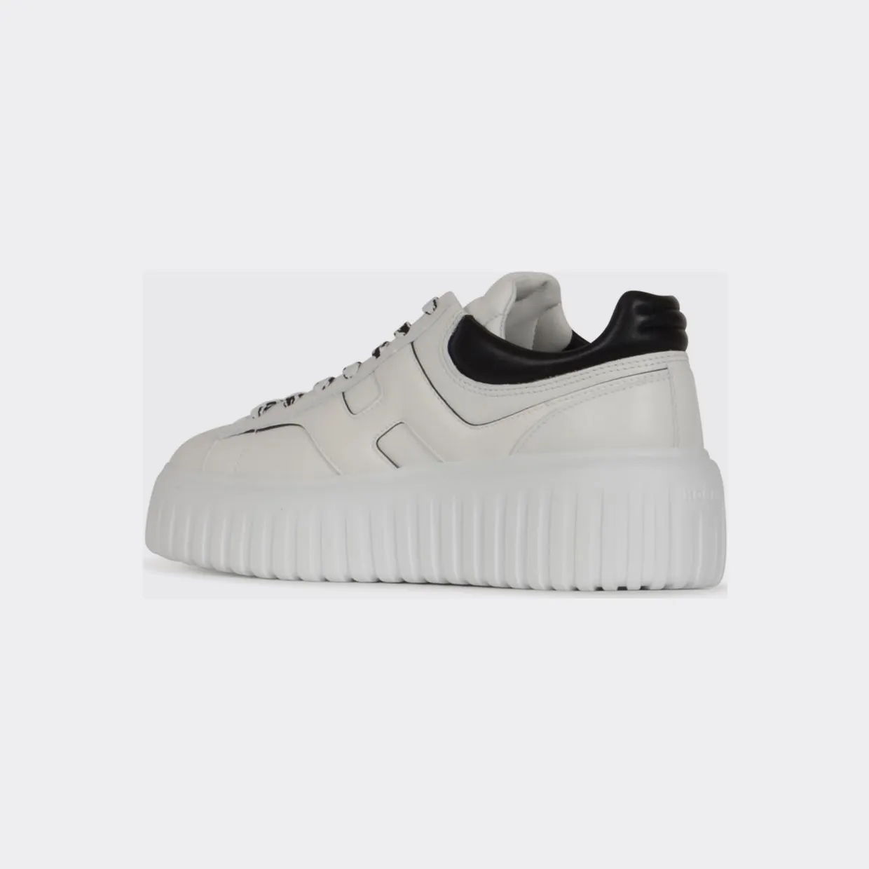 Hogan H-Stripes Leather Sneakers White (HXW6450FE930000001) (2)