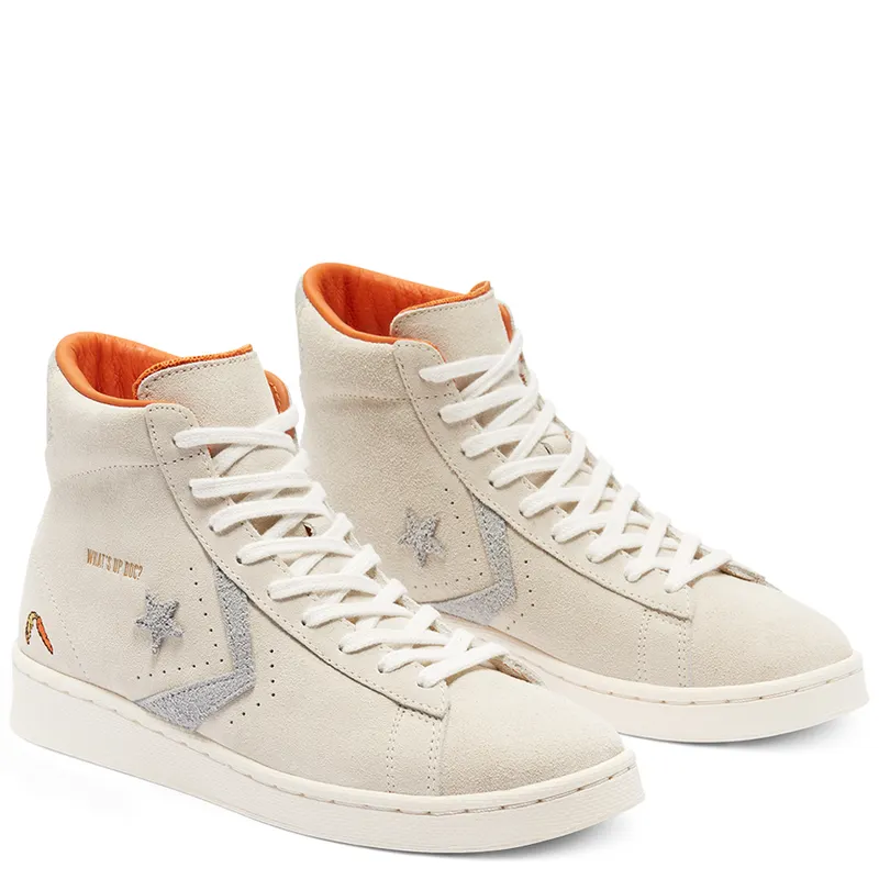 Converse Looney Tunes x Pro Leather High ’80th Anniversary’ Natural Ivory/Egret/Grey (169223C)