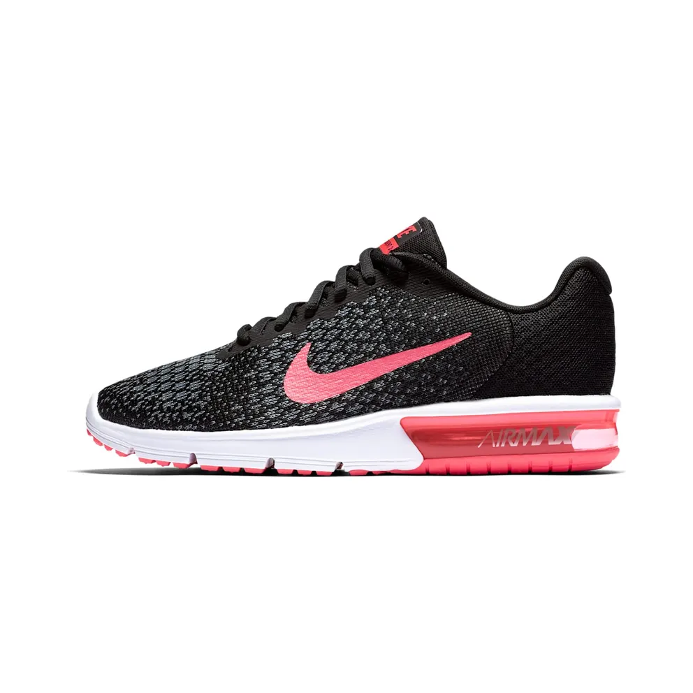 Nike Air Max Sequent 2 Black Vivid Pink (W)