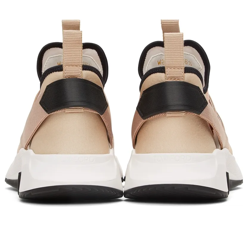TOM FORD Pink Jago Sneakers (W2818N-TOF005) (4)