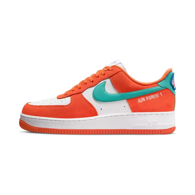 Nike Air Force 1 Low Athletic Club “Rush Orange / White / Washed Teal” (DH7568-800)