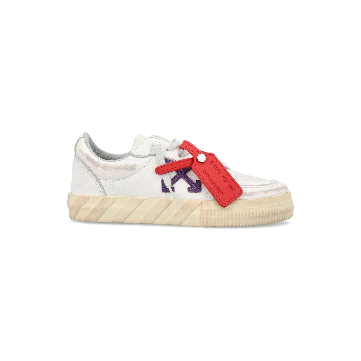 OFF-White Vulcanized Low Distressed White Purple (OWIA272F23LEA0030137)