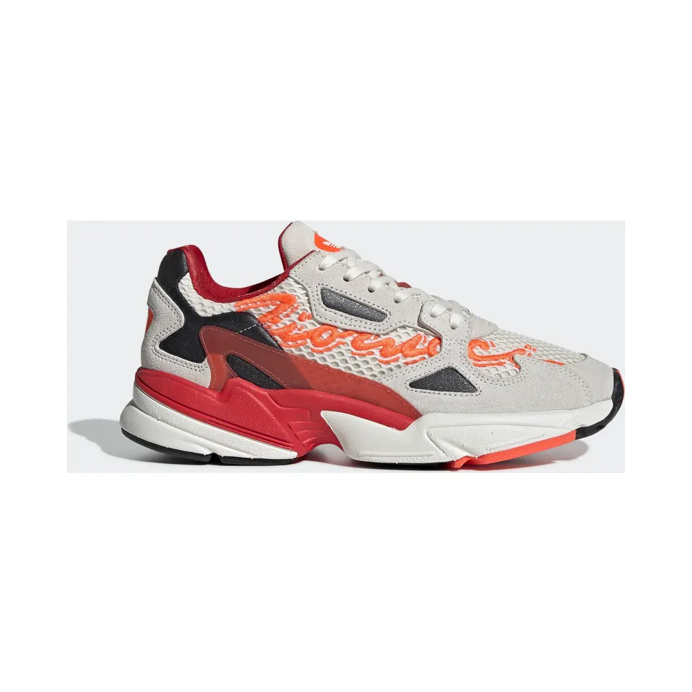 adidas Falcon Fiourucci (W) Off White/Red/Solar Orange (G28914)