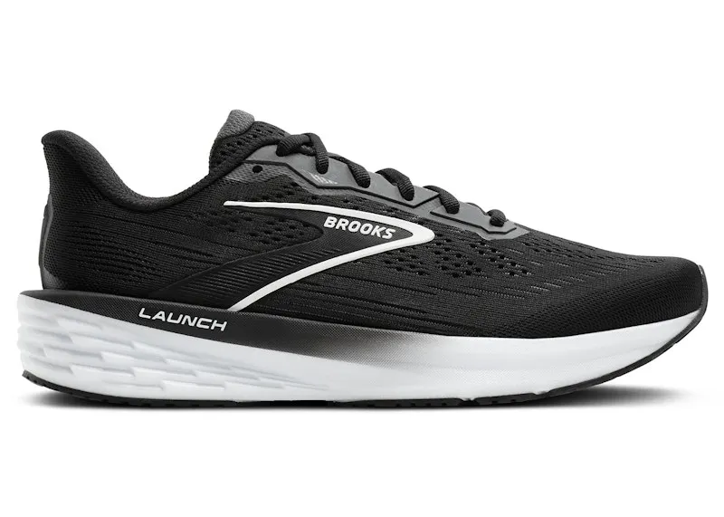 Brooks Launch 12 Black Grey White (110481-1D-090)