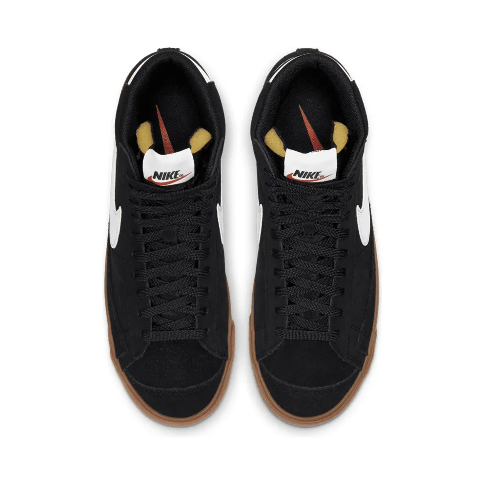 Nike Blazer Mid 77 Black White Gum (W) Black/White-Gum Medium Brown (DB5461-001)