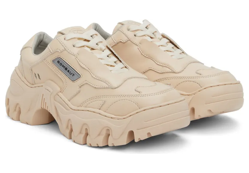 Rombaut Ssense Exclusive Beige Boccaccio II Sneakers (S22-B-072) (4)
