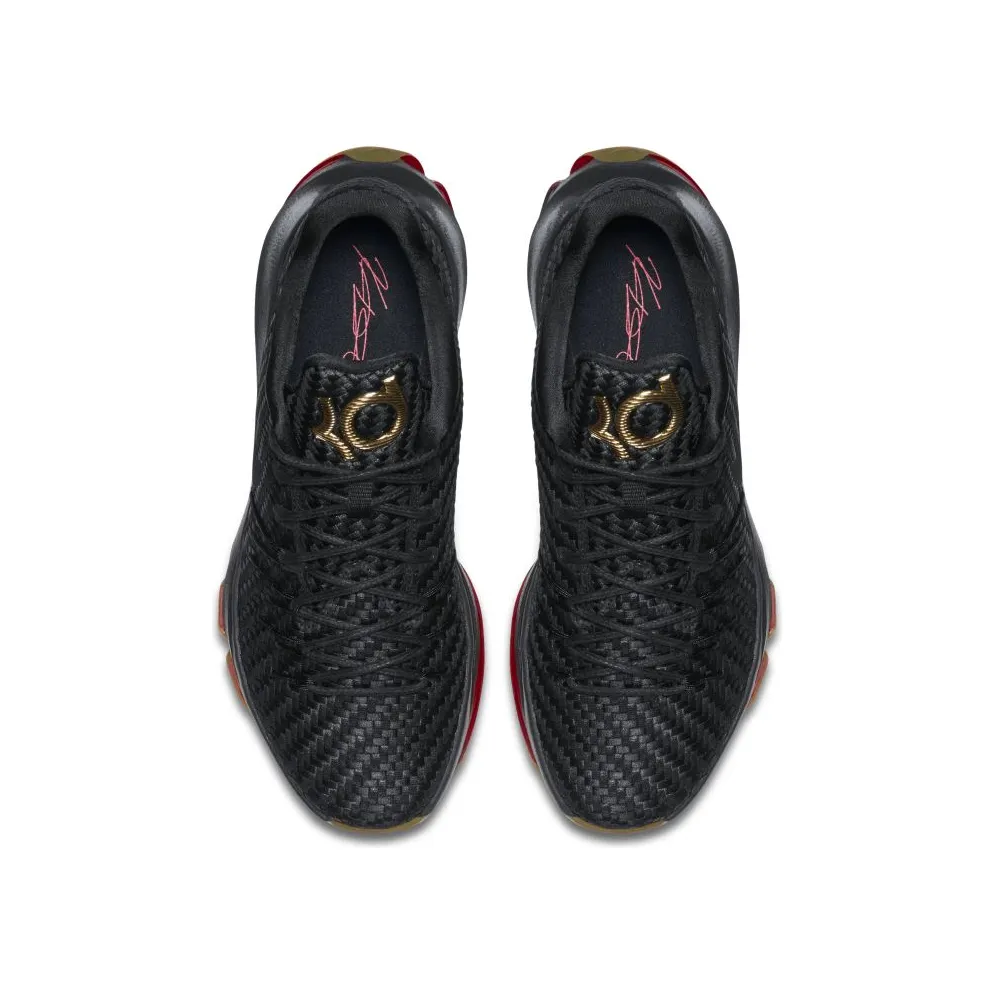 Nike KD 8 EXT Woven Wonder Black/Black-Metallic Gold-Laser Crimson (806393-001)