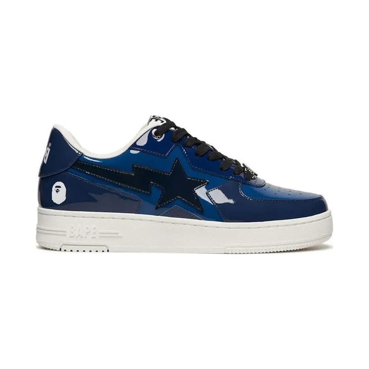 A Bathing Ape Bape Sta Icon M2 Navy (1K80-191-308)