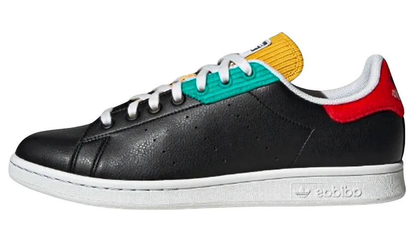 adidas Stan Smith Core Black / Crystal White / Royal Blue (H00328)