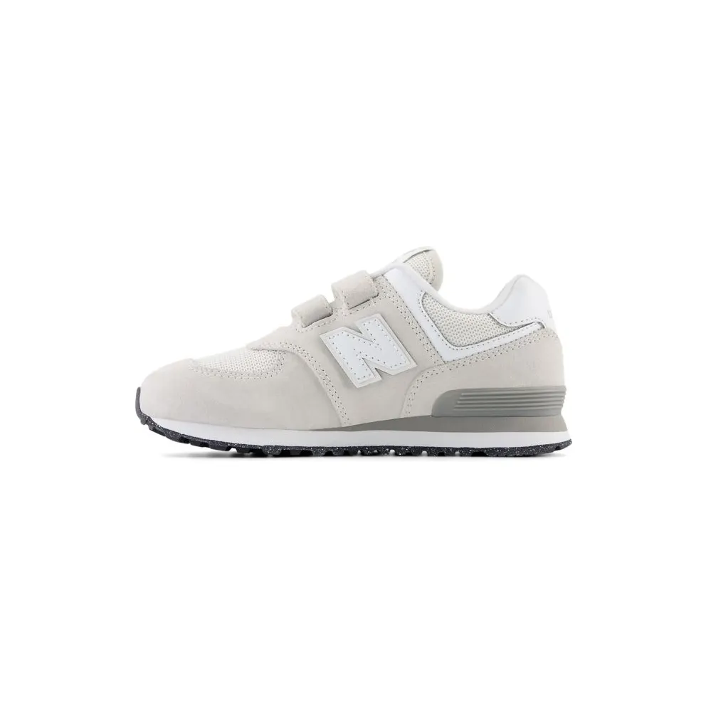 NEW BALANCE 574 HOOK & LOOP “NIMBUS CLOUD / WHITE” (PV574EVW)